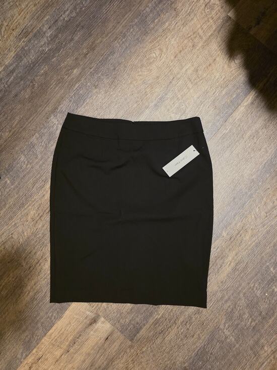 Calvin Klein Dresses & Skirts - NWT Calvin Klein Black Pencil Skirt S2ST1705 Women's Size 12 Office Career Work